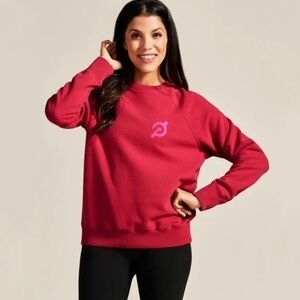 Spiritual Gangster Peloton Crewneck Long Sleeve Pullover Top Size Medium Women